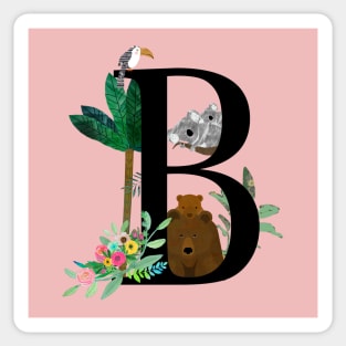 Monogram B Sticker